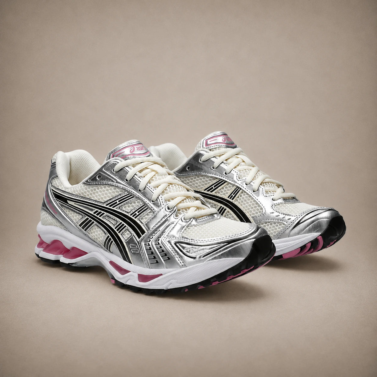 Asics Gel-Kayano 14 — Rose / Argent